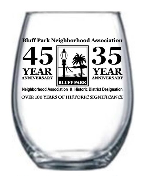 Commemorative 45/35 Anniversary Wine Glasses